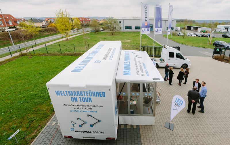 Startschuss:  Universal Robots Roadshow für KMUs