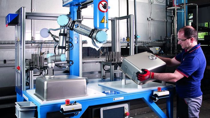 Les Cobots pour vos applications de collage, soudage et distribution