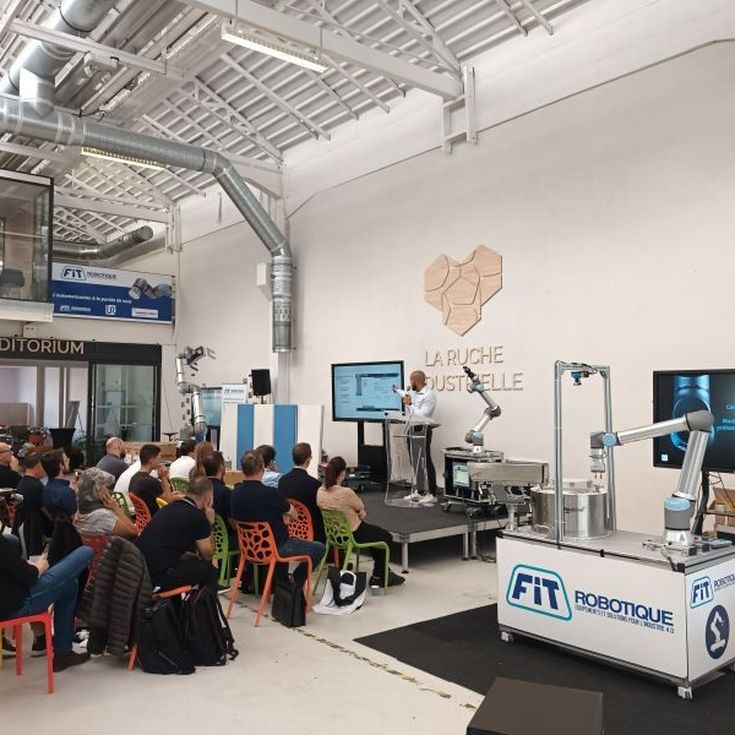 Atelier co-organisé avec FIT Robotique au sein de La Ruche Industrielle