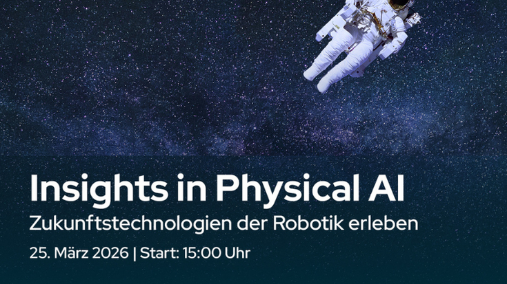 Teradyne Robotics Expert Session Banner with NVIDIA and SIEMENS in stuttgart on march 25, 2026 at 3pm.