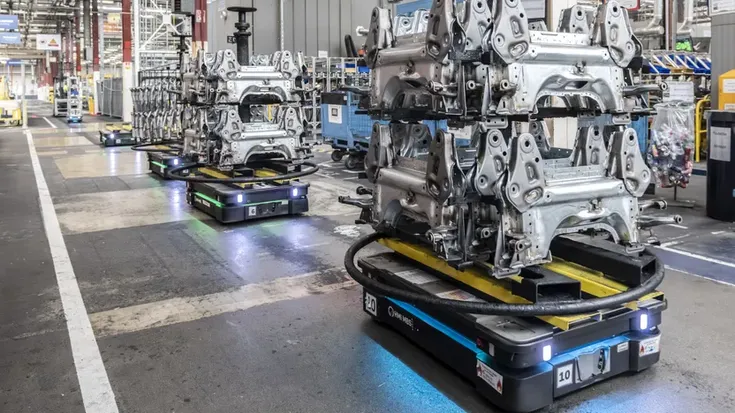 Universal Robots cobots are deployed directly at camshaft assembly stations​ to perform high‑precision, repetitive operations with consistent quality