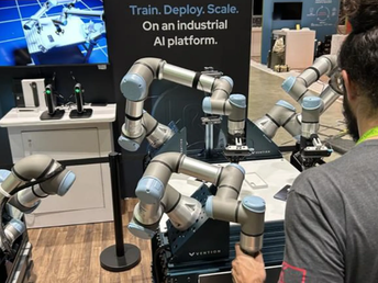 IA física industrial: cómo el aprendizaje por imitación está revolucionando el entrenamiento de robots