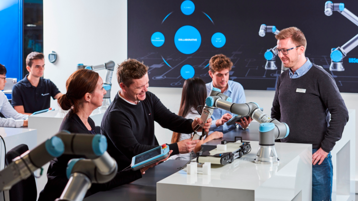 Educación técnica con cobots