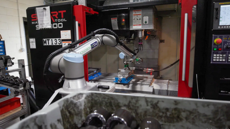 Aplicações comuns de alimentação de máquinas com robôs