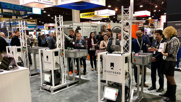 优傲科技联手 RIGHTHAND ROBOTICS 创下拣货效能的世界纪录