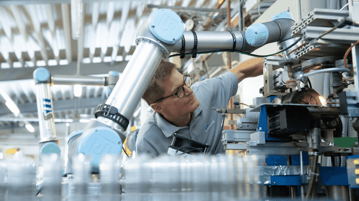 Vom ersten Cobot zum Robotik-Team