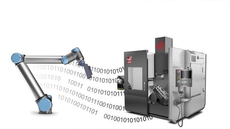 O kit de integração da VersaBuilt permite que os cobots da Universal Robots trabalhem com qualquer máquina CNC Haas.