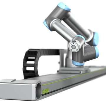 7th Axis Kit från HIWIN förlänger enkelt och flexibelt din robots arbetsyta. En medföljande URCap möjliggör för operatören att flytta coboten längs axeln med hjälp av pendanten.&nbsp; Tillgänglig i Sverige, Norge, västra Europa, Frankrike, Italien, Portugal, Spanien, Bulgarien, Kroatien, Tjeckien, Ungern, Polen, Rumänien, Slovakien och Slovenien.