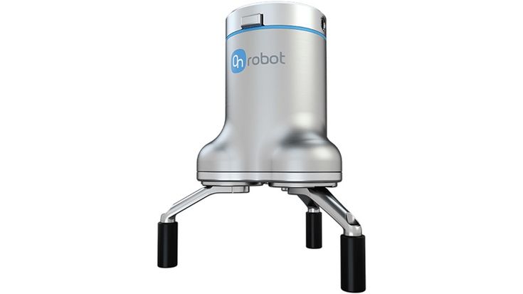 A garra robótica 3FG15 da OnRobots tem capacidade de carga de 15kg.