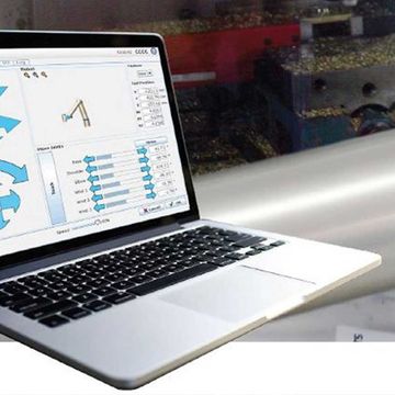 Através do sistema de acesso remoto ARCS da Aairgate, fornecido pela Secomea, usuários ganham acesso e controle dos cobots através de um cliente VPN seguro.