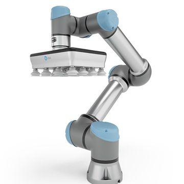 OnRobot VPG20 är världens mest kraftfulla elektriska vakuum-gripdon, perfekt lämpad för palletering av både kartong och oregelbundet formade fraktpåsar. Globalt tillgänglig förutom i Qatar och Oman.