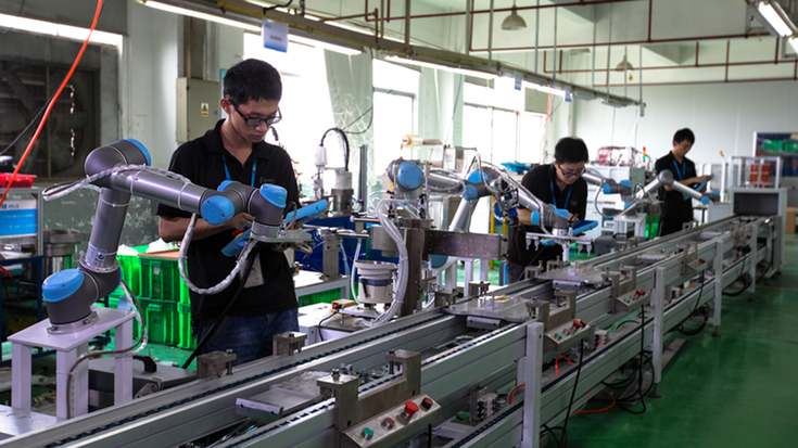 Cộng tác ăn ý giữa robot và con người