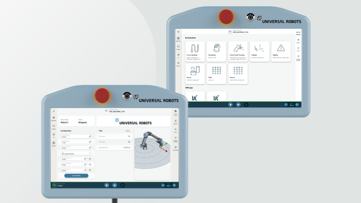 PolyScope X soll neue Maßstäbe für die Programmierung an Werkzeugmaschinen setzen.