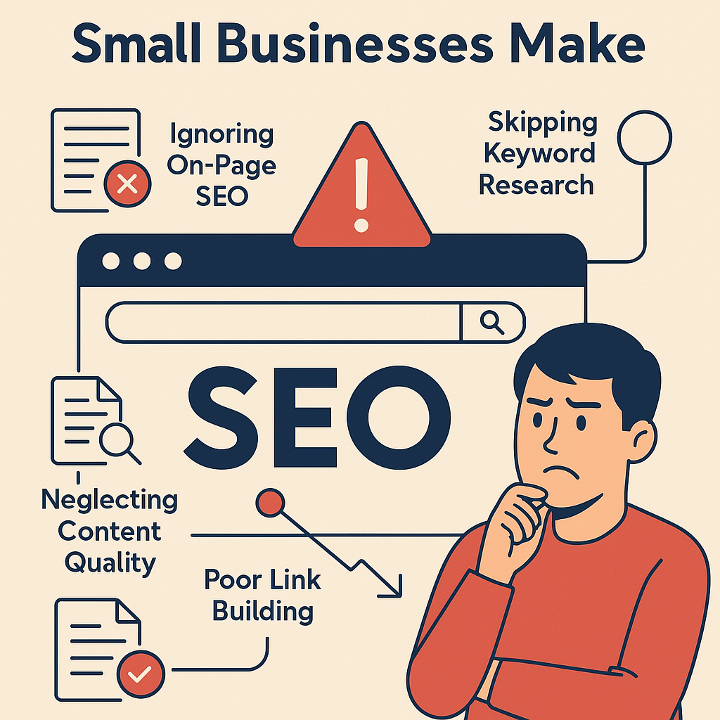 5 SEO Mistakes Small Businesses Make (And How to Fix Them)