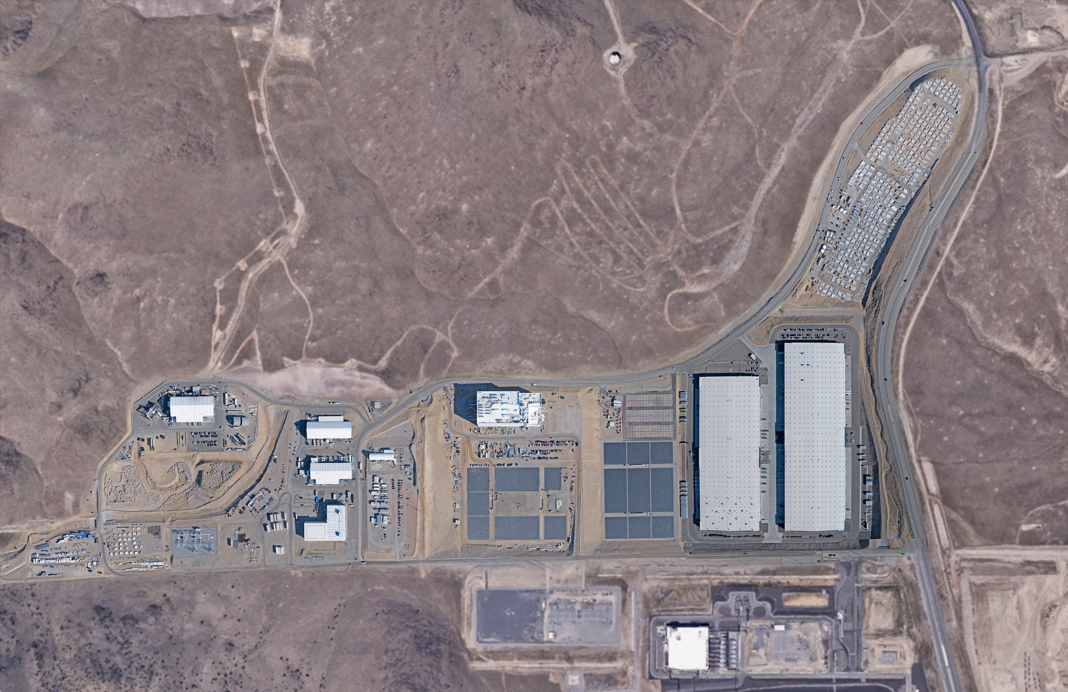 Overhead view of our Tahoe Campus