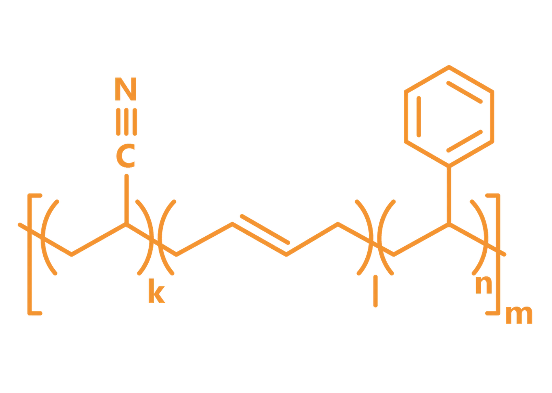 PC and ABS structural formula