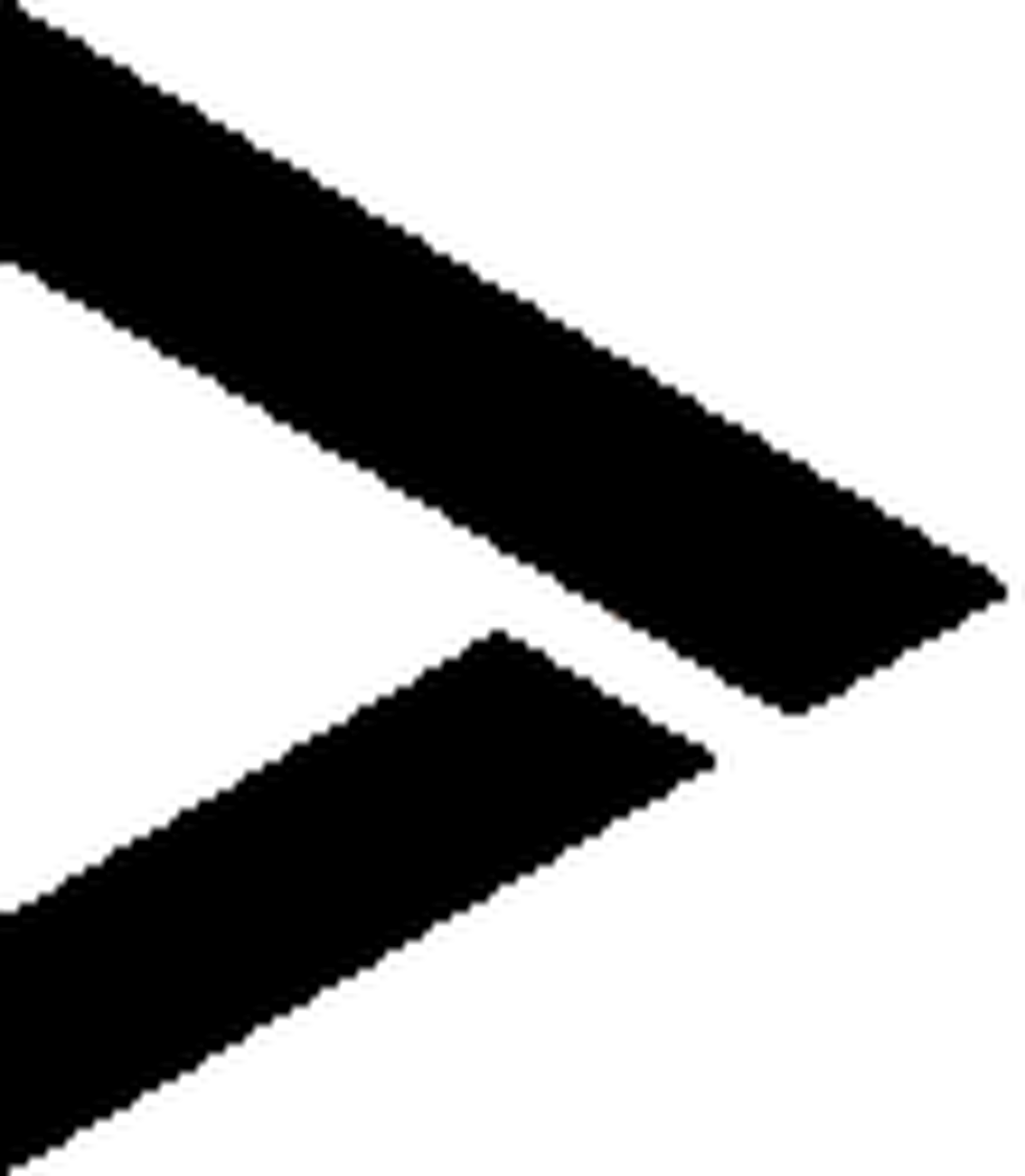 Nur Raute schwarz als Icon