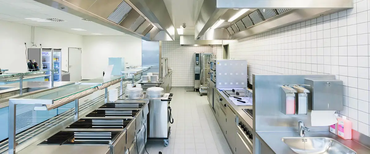 food processing kitchen