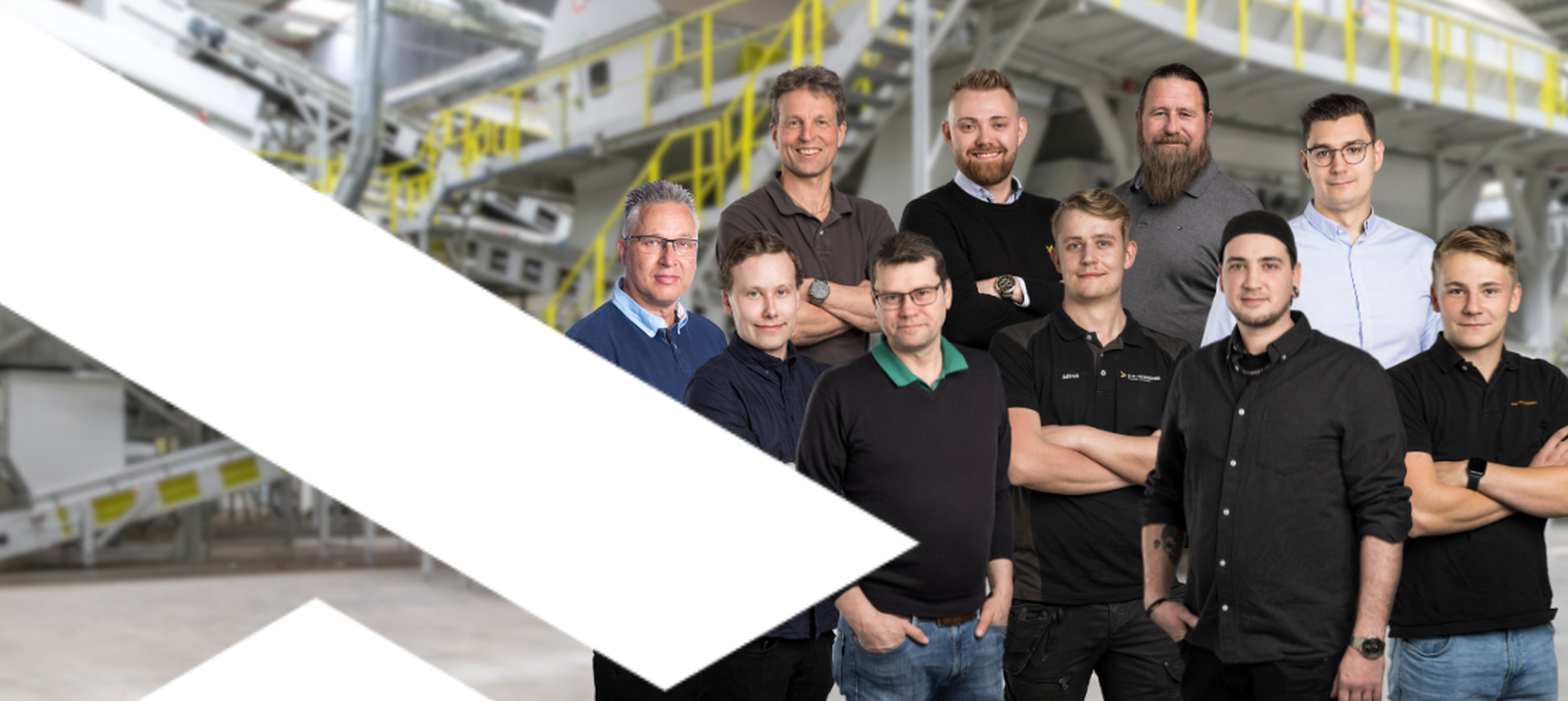 KD Feddersen Plastics Machinery Service team