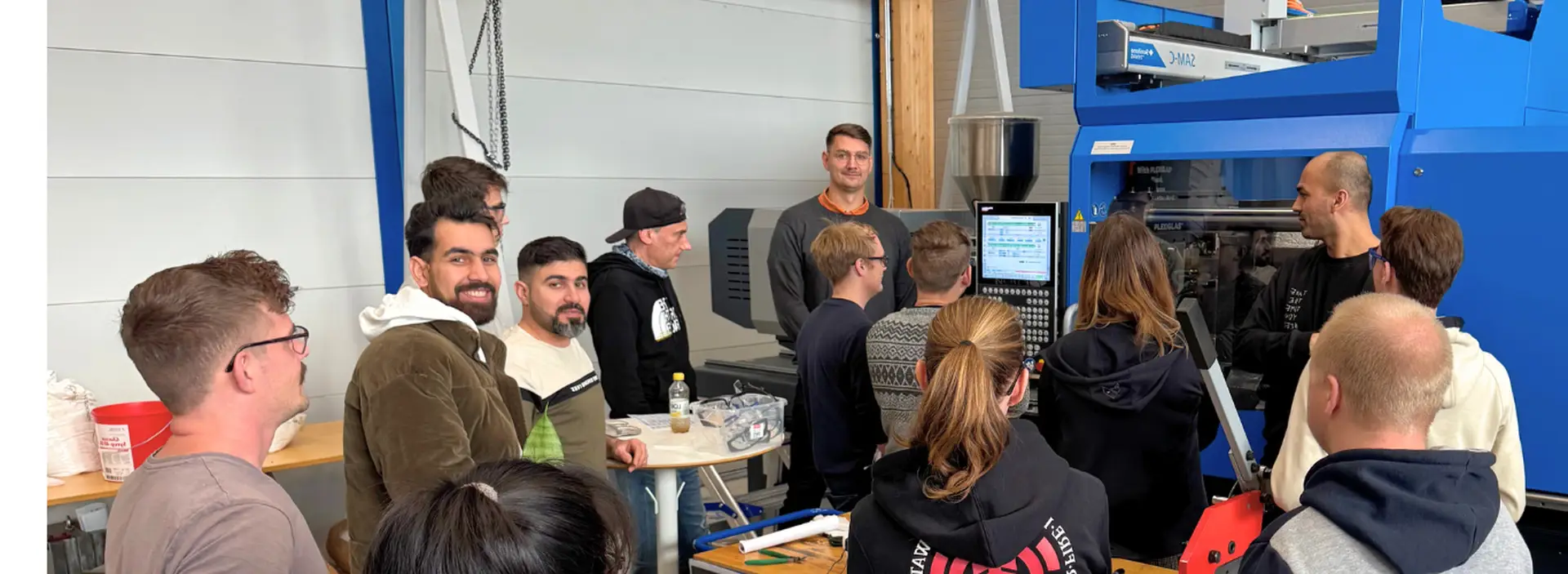 Injection moulding Education at K.D. Feddersen Plastics Machinery