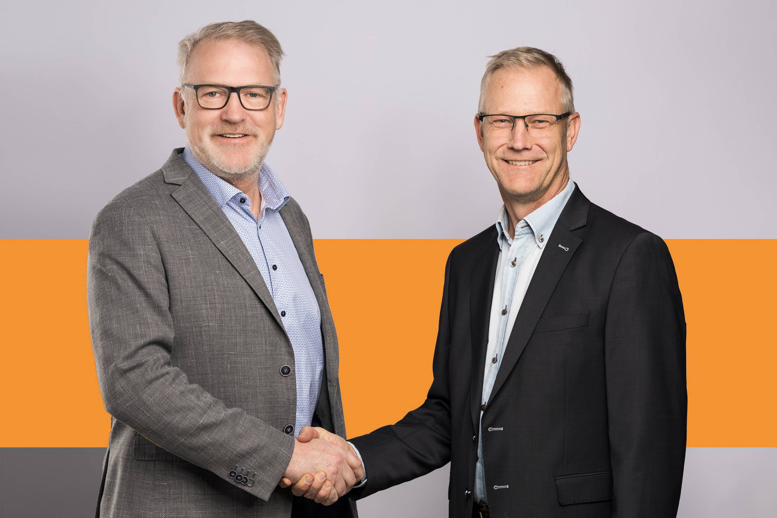 Torbjörn Egerhag und Dan Hagström Feddersen Group