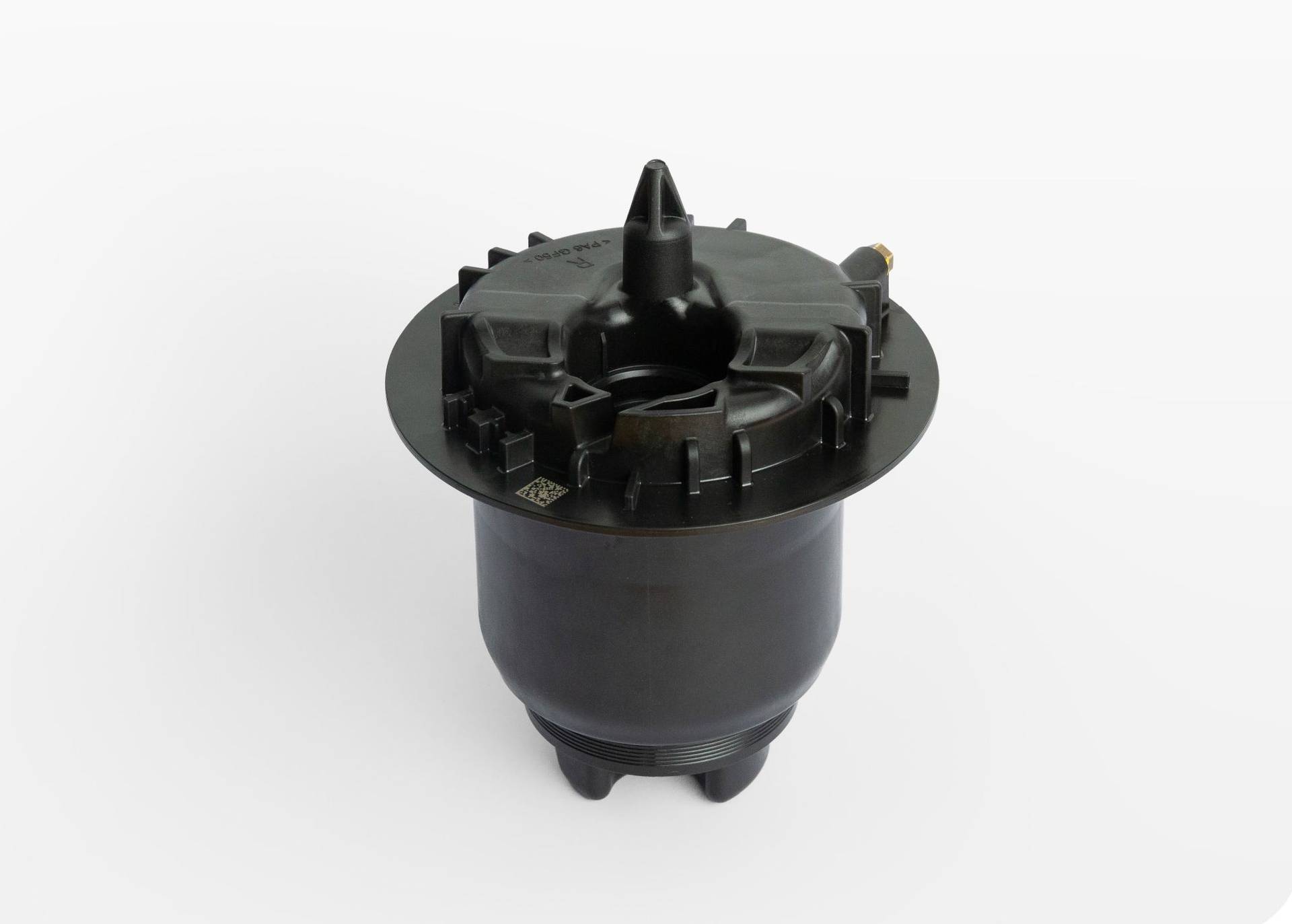 Luftfedertopf aus PA 6 GF50