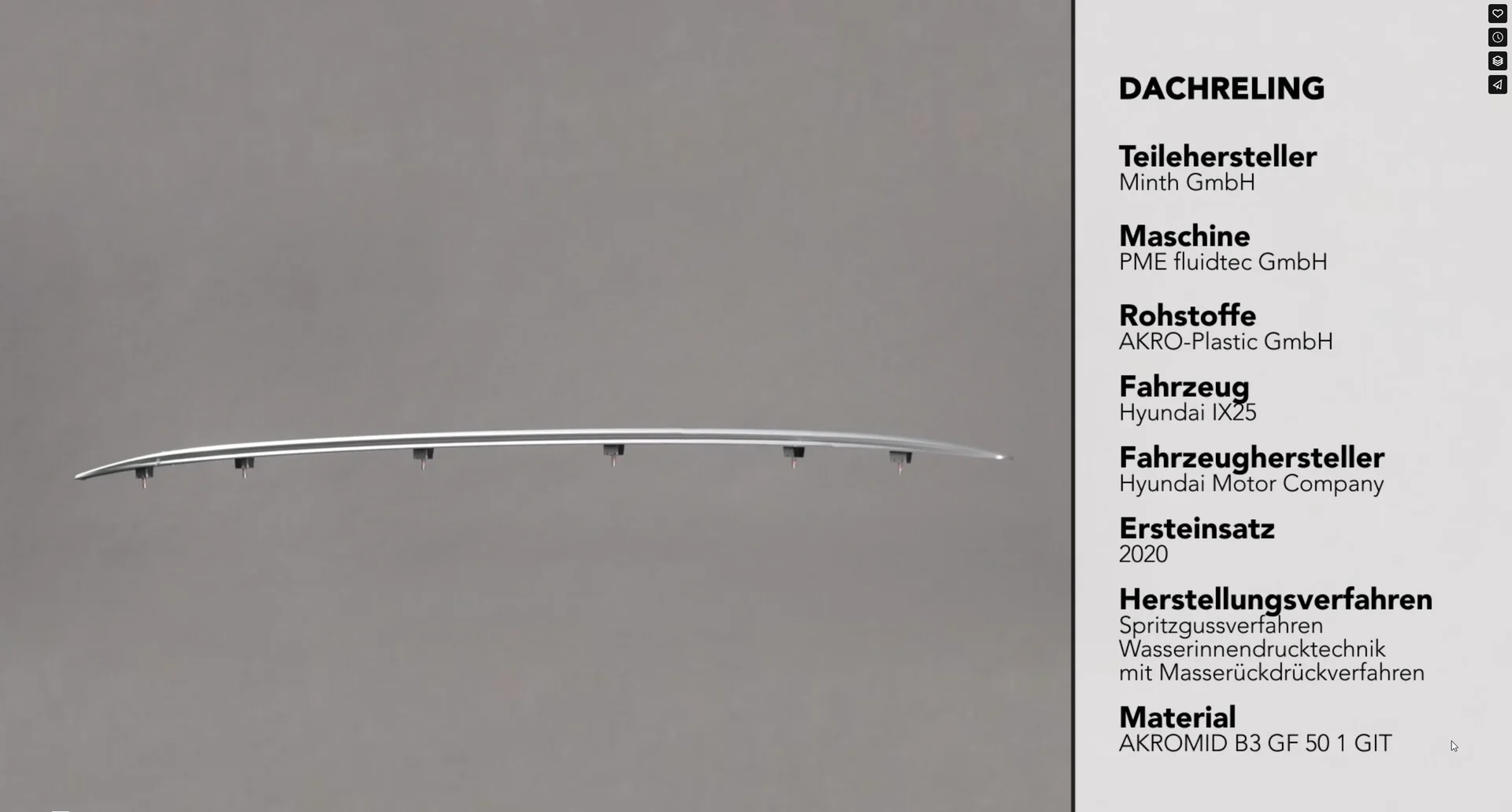 Dachreling-Bauteil Video 