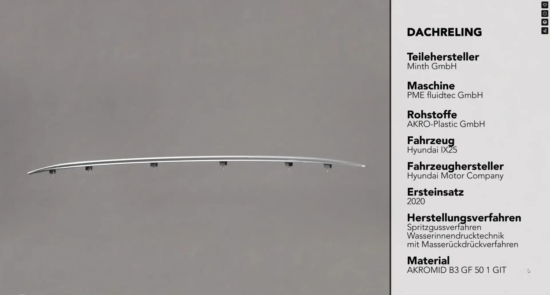 Dachreling-Bauteil Video 