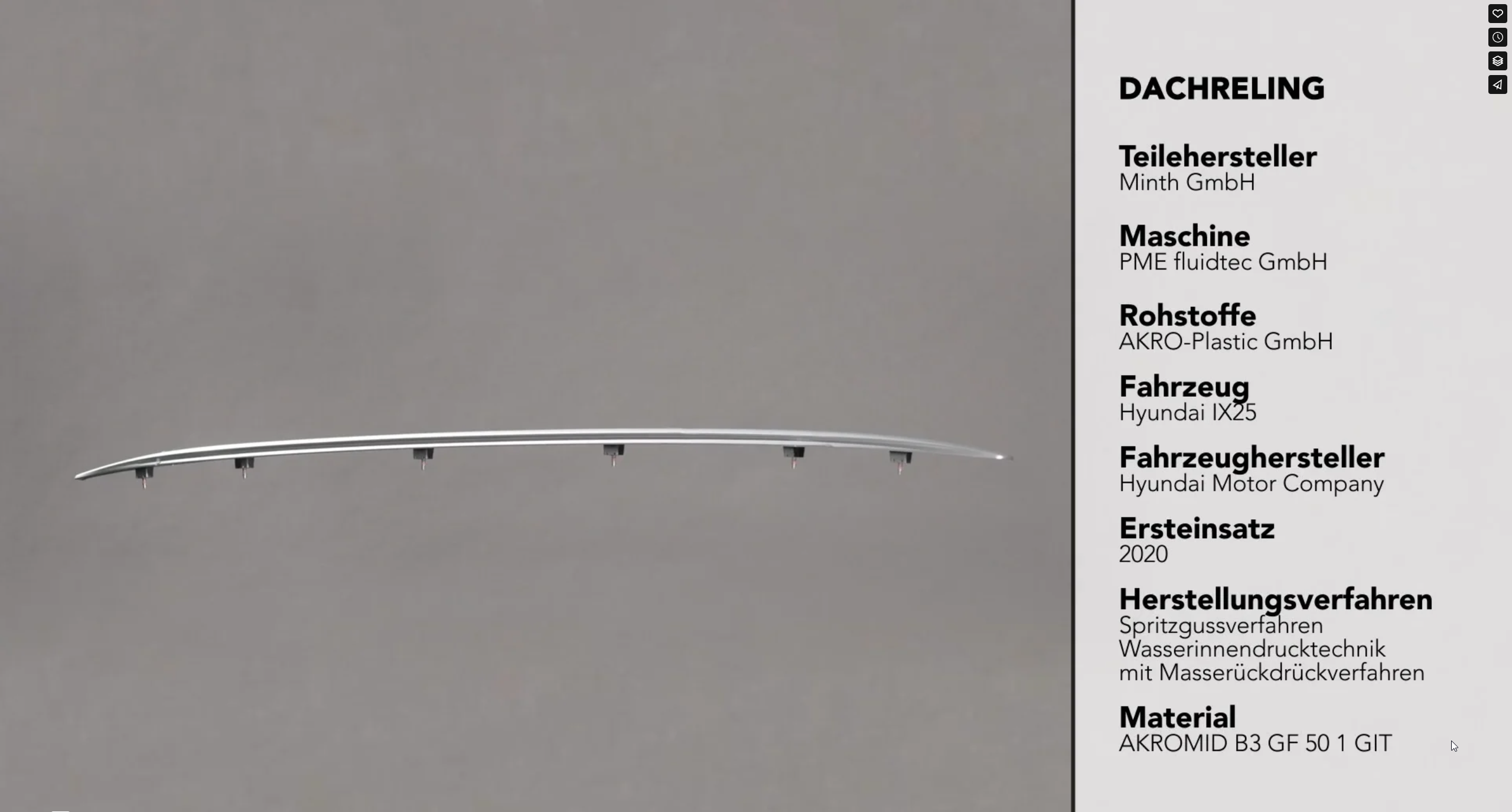 Dachreling-Bauteil Video 