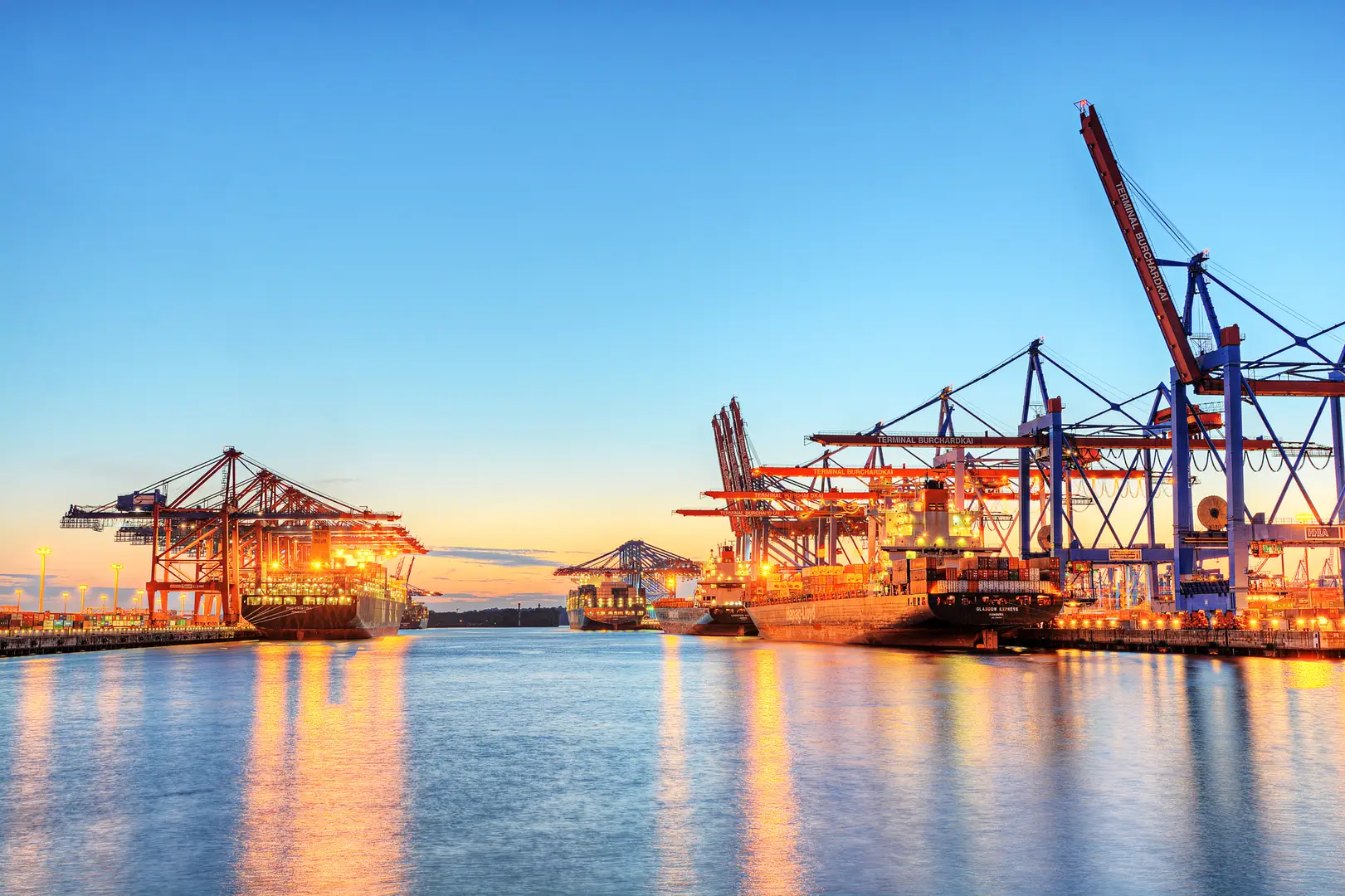 Hamburg harbour