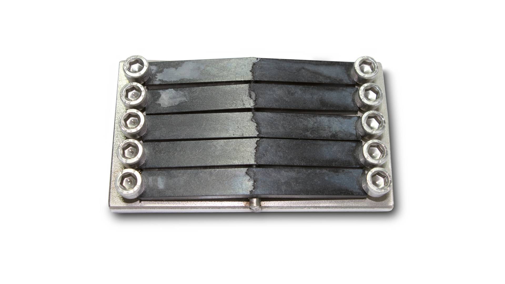 Chemical resistance test on  standard PA66 GF30