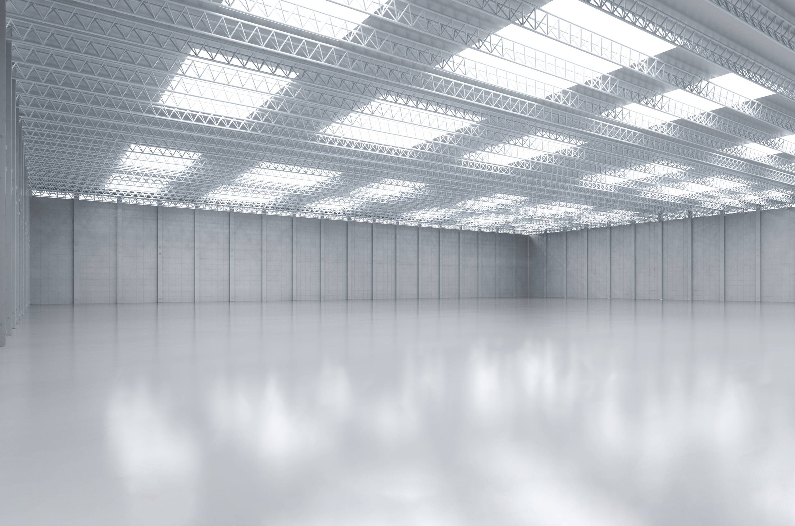 Empty warehouse