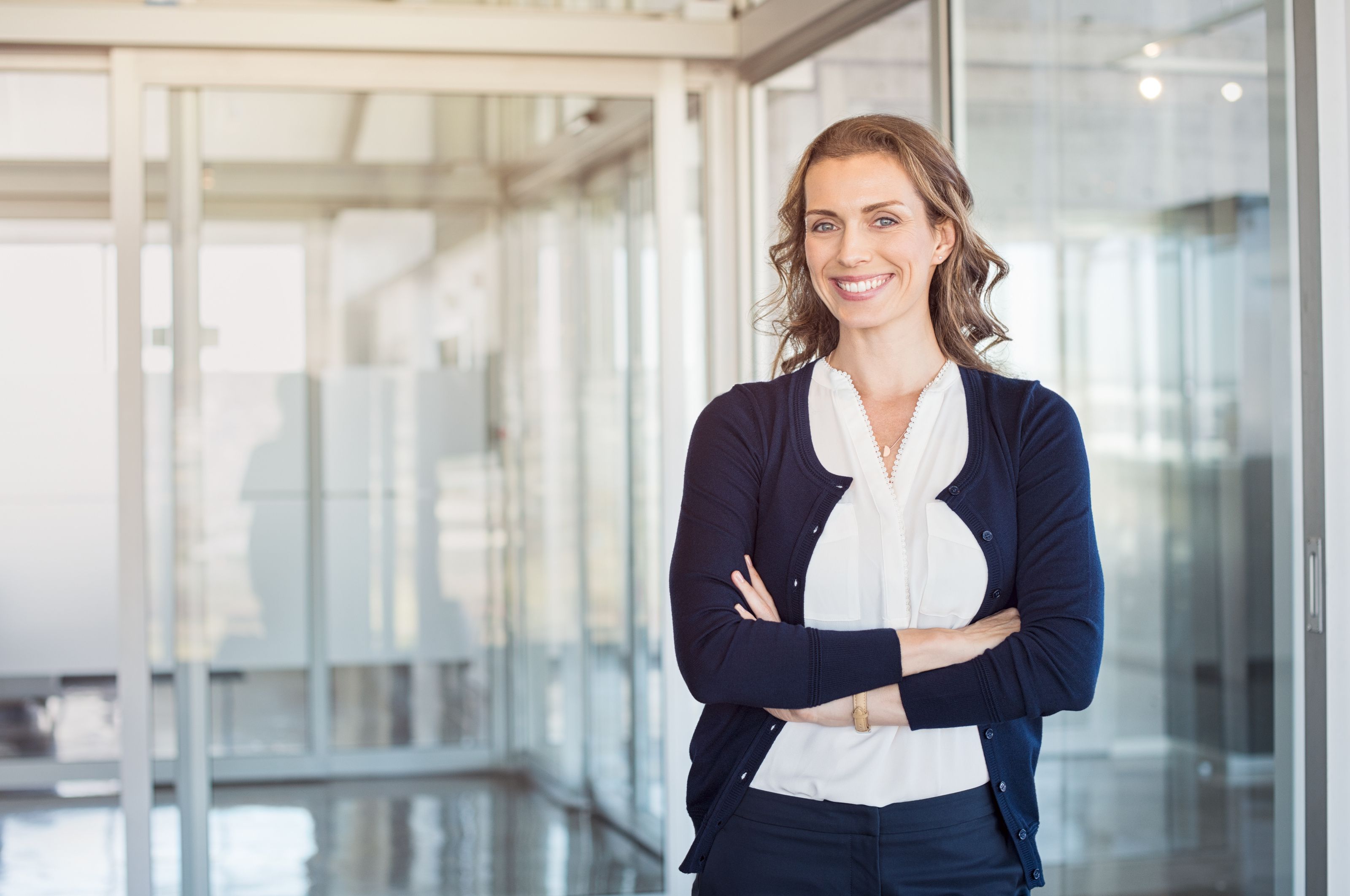 Business woman in office