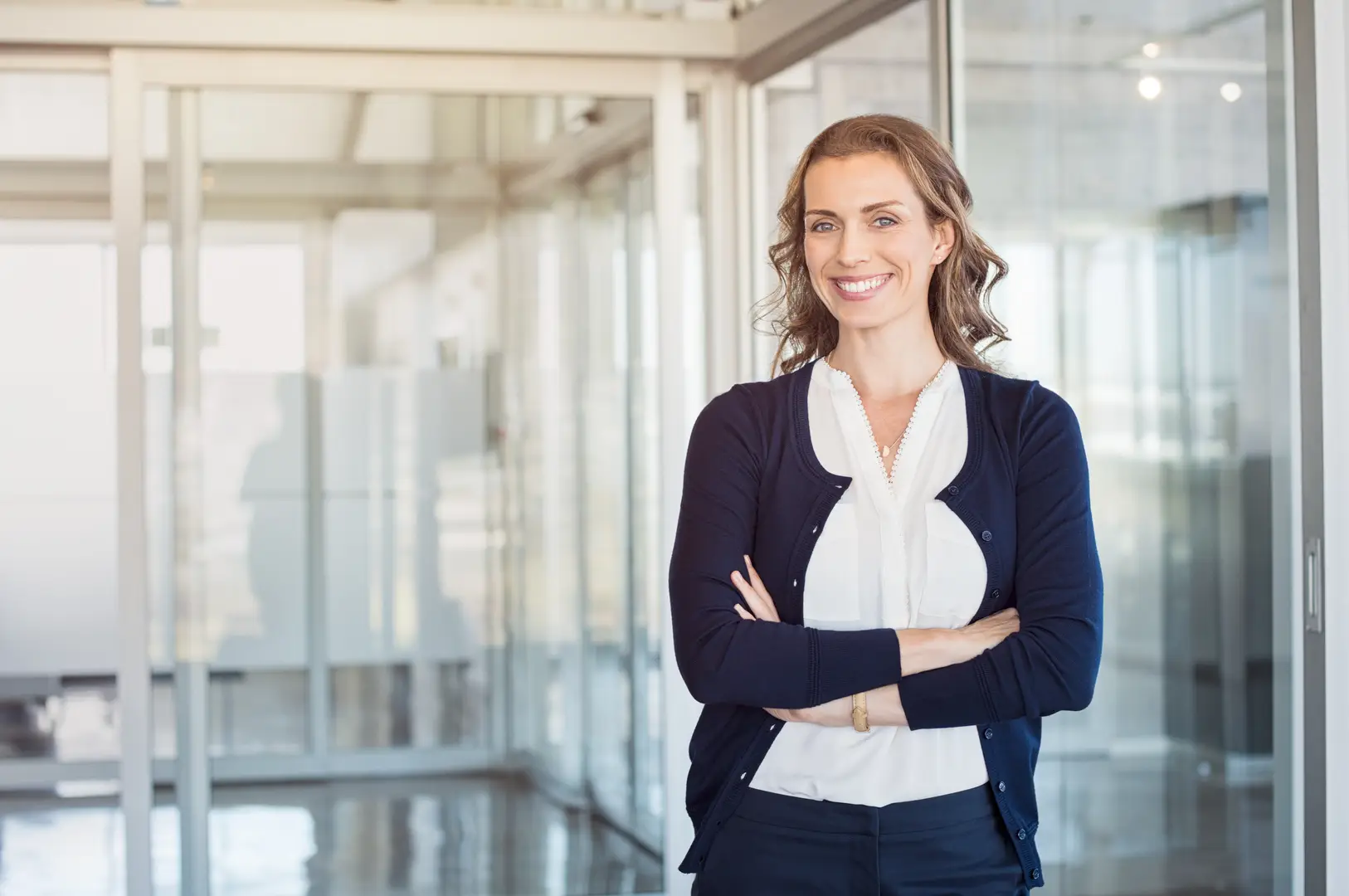 Business woman in office