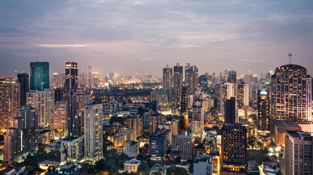 Bangkok Skyline by night