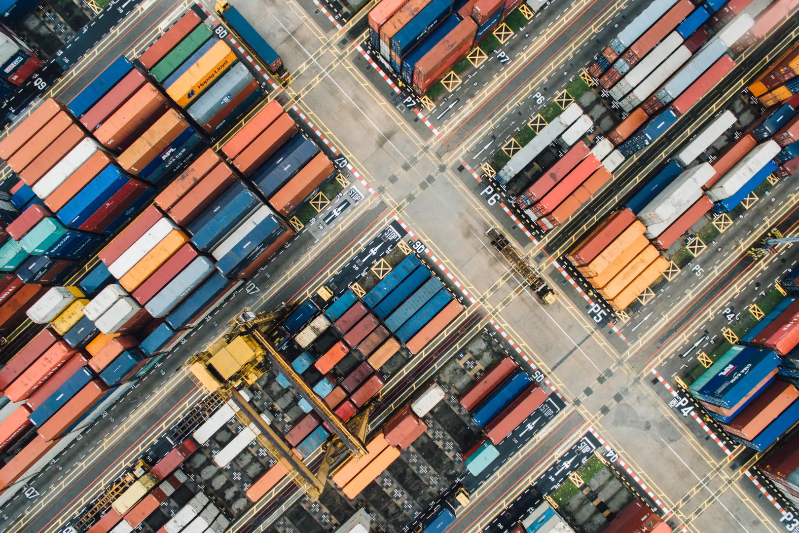 Container from above