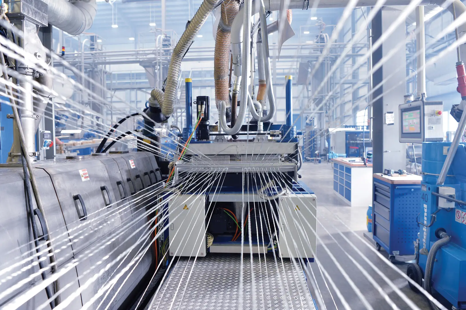 Extrusion of AKRO plastic Compounds