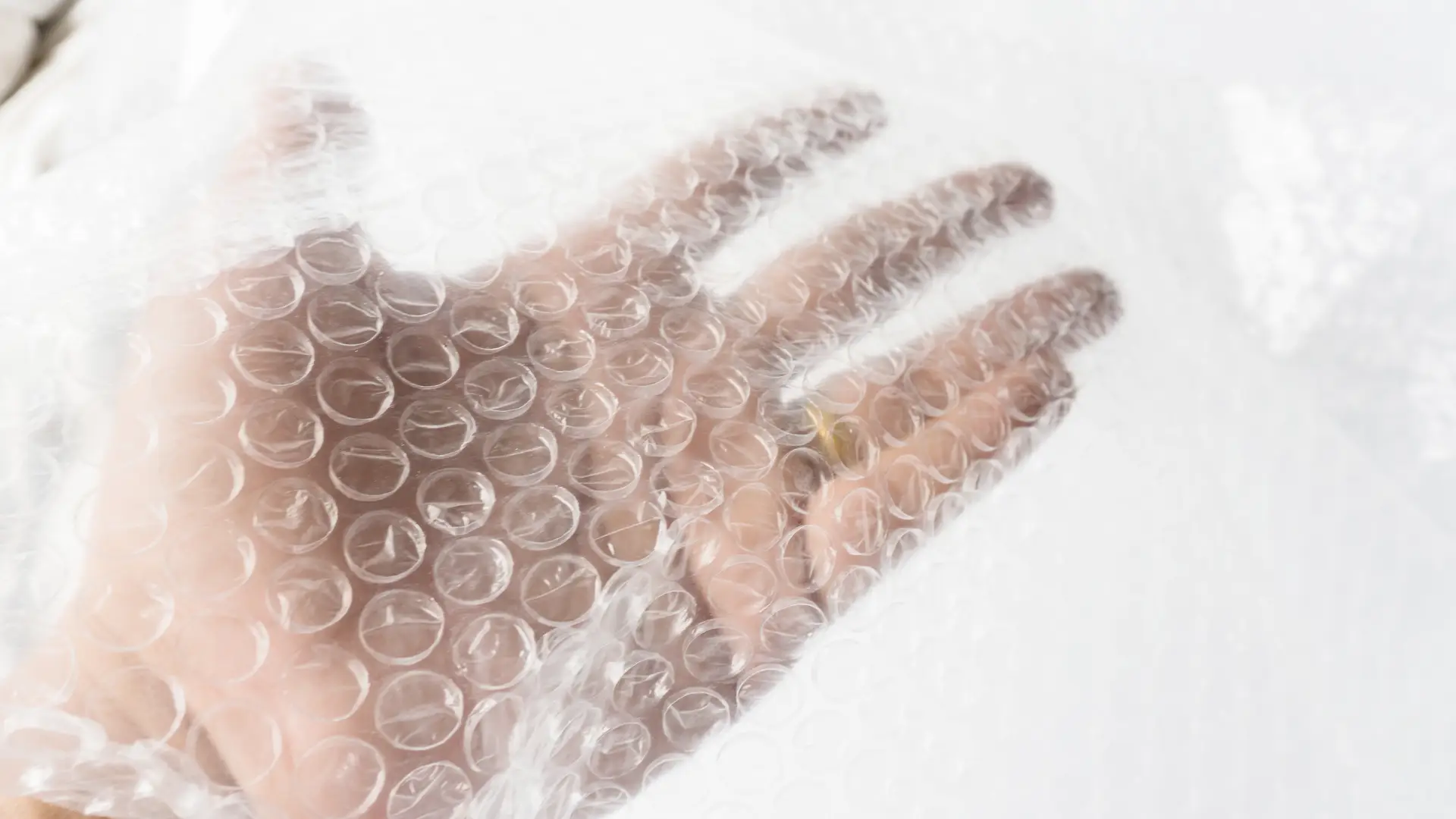 Bubble wrap made from M·VERA® bioplastics