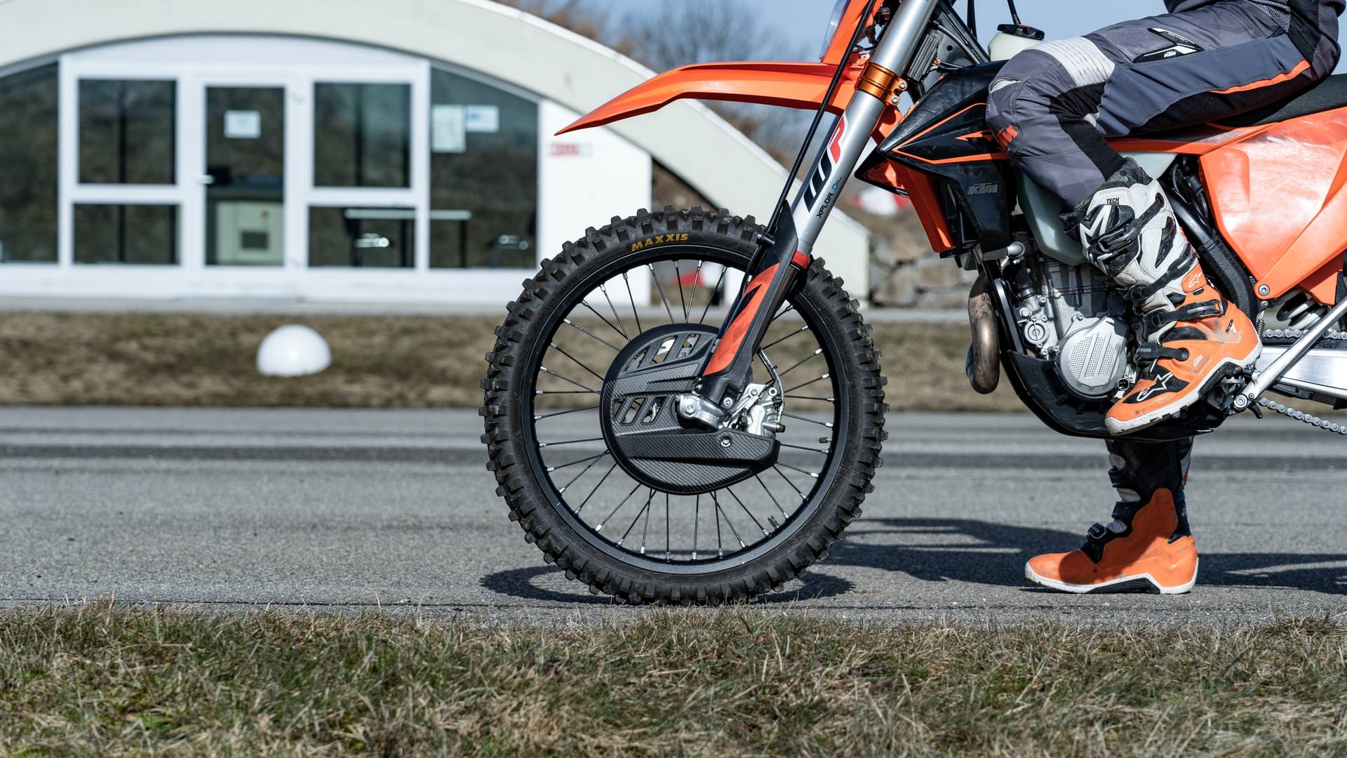 KTM Motorabdeckung