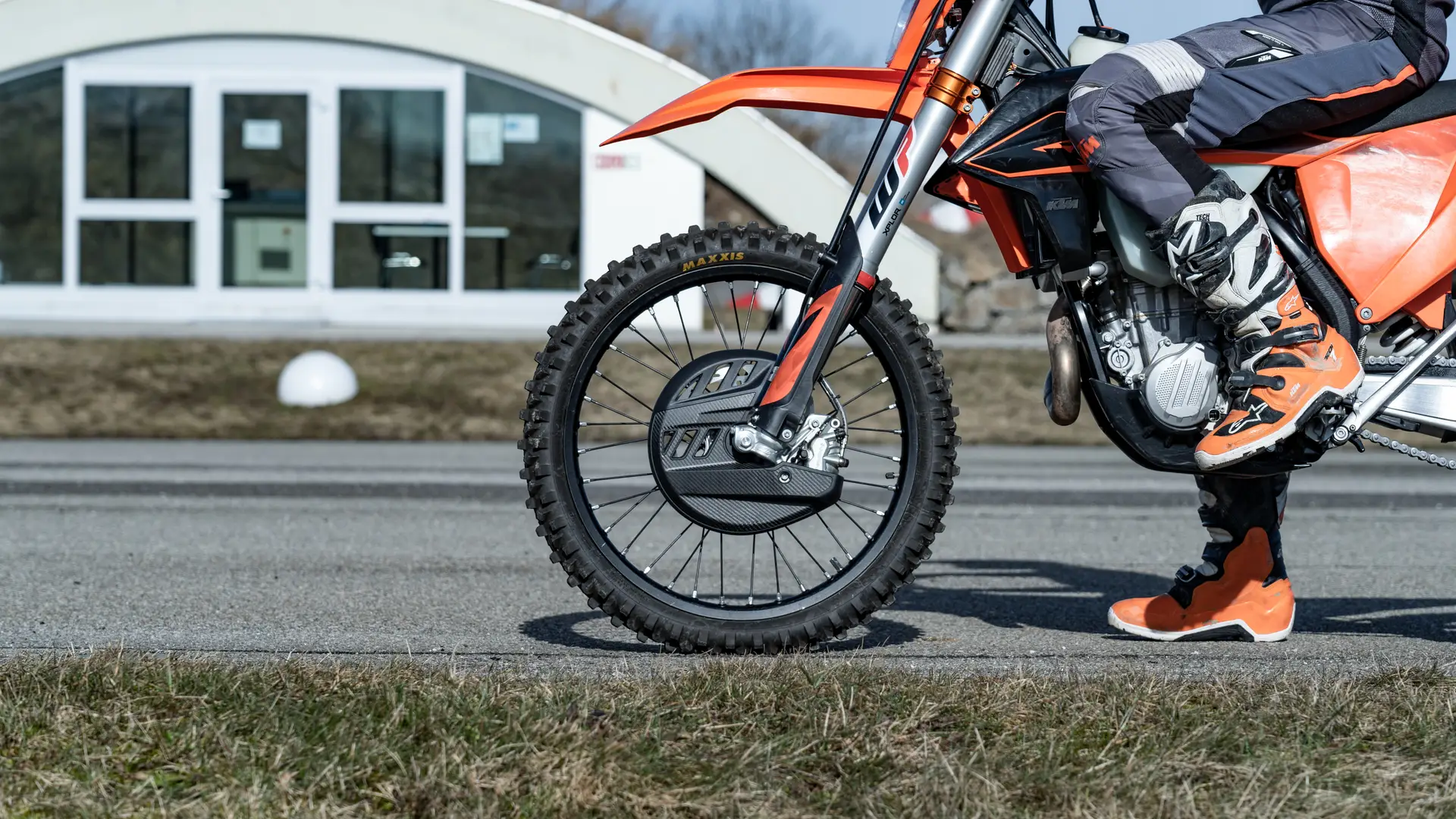 KTM Motorabdeckung