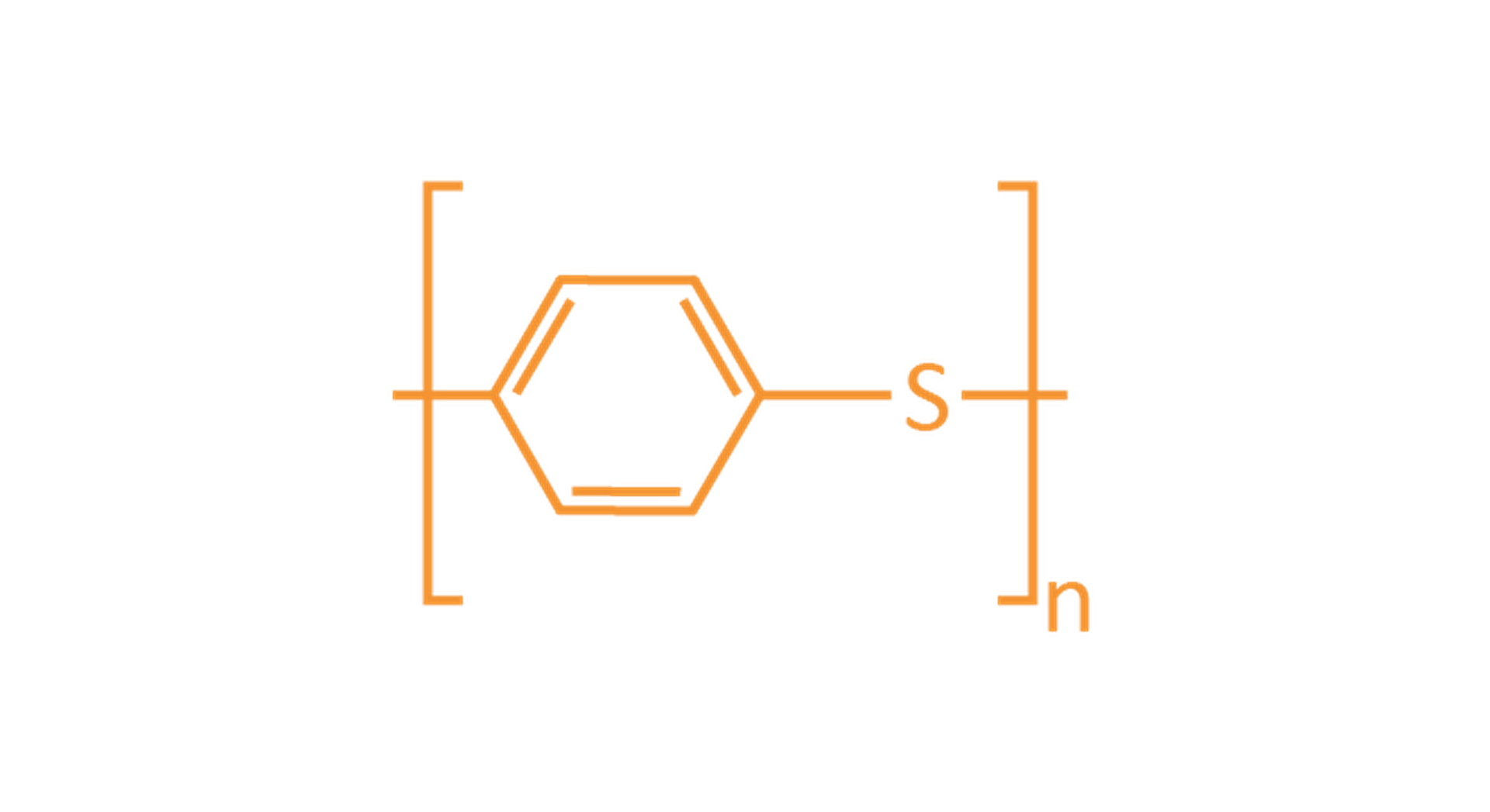 Structural formula of PPS