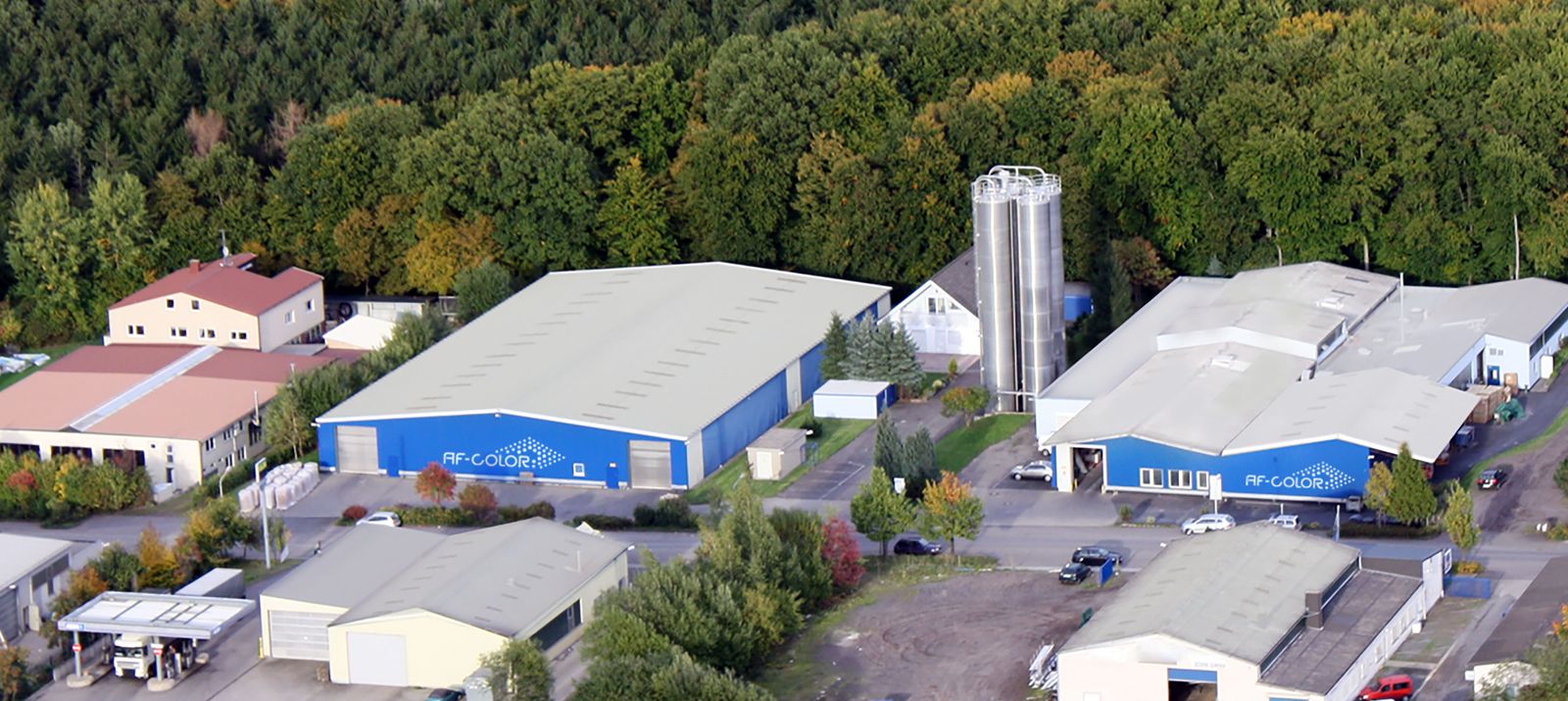 AF-Color Luftbild Firmengelände