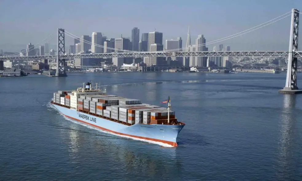 Container Ship Maersk