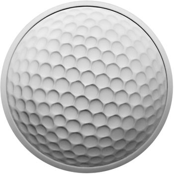 philoro ONE GOLFER in Silber - Rückseite