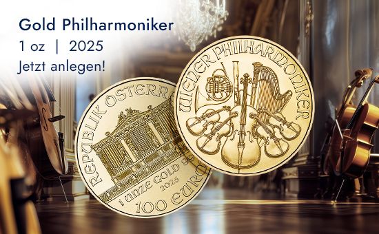Gold Philharmoniker 1 oz - 2025 Gold Philharmoniker 1 oz - 2025