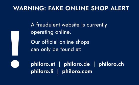 Warning: Fake Online Shop Alert Warning about a fraudulent online shop. Official online stores: philoro.at, philoro.de, philoro.ch, philoro.li, philoro.com.
