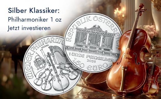 Silber Philharmoniker 1 oz Silber Philharmoniker 1 oz