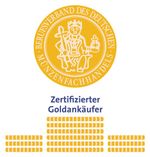 Siegel zertifizierter Goldankäufer Siegel zertifizierter Goldankäufer