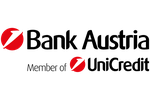 Logo der Unicredit Bank Austria AG mit ihrer Marke Bank Austria