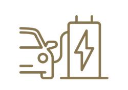 Piktogramm zu E-Auto Ladestation